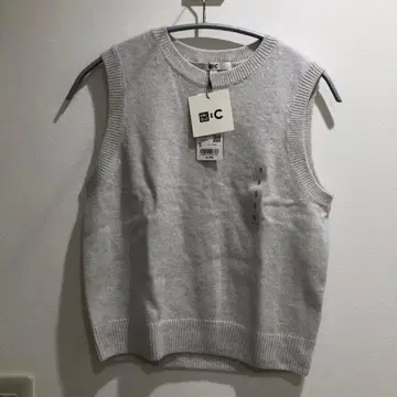 유니클로 UNIQLO C 캐시미어 캐시미어 크루넥 숏 스웨터