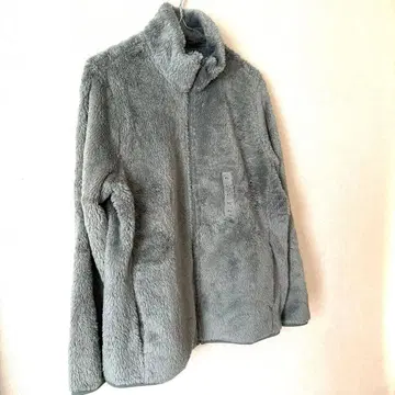 새상품 UNIQLO 퍼 리 플리스 자켓