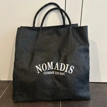 NOMADIS SAC MESH 블랙 토트백
