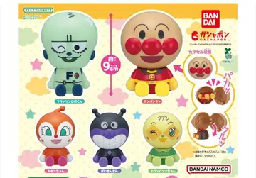 BANDAI 호빵맨 캡슐 토이 3개 세트