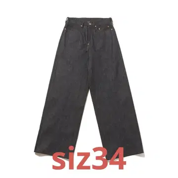 SUGARHILL 모던 데님 팬츠 와이드 컷