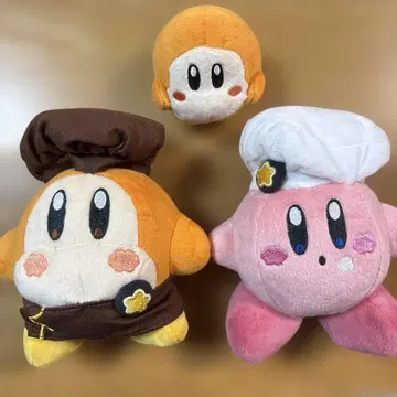 커비 와돌디 봉제 인형 커비 카페