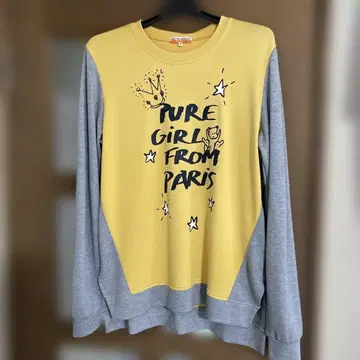 새상품 까스텔바작의 긴팔 절개 트레이닝복