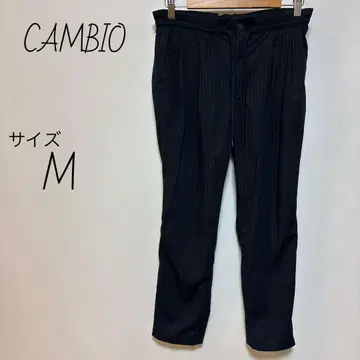 캄비오 CAMBIO 앵클 테이퍼드 팬츠 사이즈 M