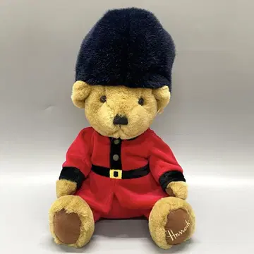 Harrods 해롯 테디베어 병정 봉제 인형 곰 앉은