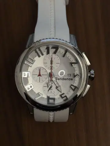 Tendance 화이트 쿼츠 손목시계