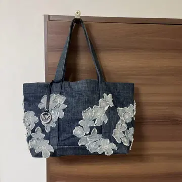 마이클코어스 데님 토트백