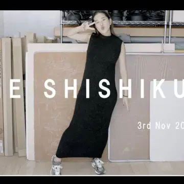 THE SHISHIKUI Alpaca knit dress 시시쿠이
