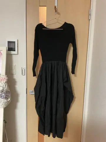 세일 니트 변형 스커트 원피스