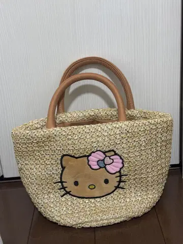 헬로키티 바스켓백 일광화상 키티