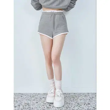 Darich 컬러 도킹 맨투맨 숏팬츠