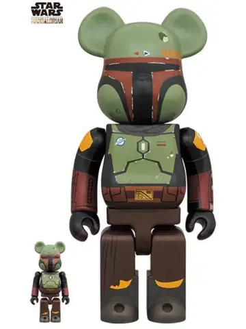 베어브릭 BOBA FETT 100% & 400%