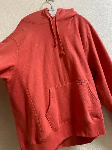 NOAH XL 오렌지 후드티