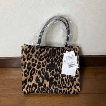 UNITED ARROWS 레오파드 무늬 토트백