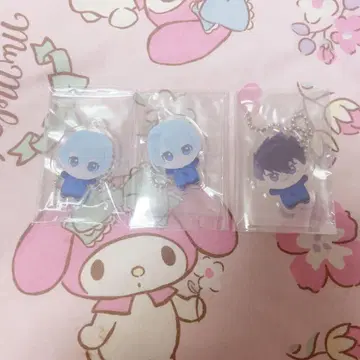 블루 록 히오리 요우 카라스 타비토 SD 인형 사진 키링