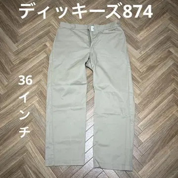 디키즈 874 베이지 36인치 Dickies