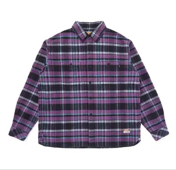 CHALLENGER PLAID FLANNEL SHIRT 체크 셔츠