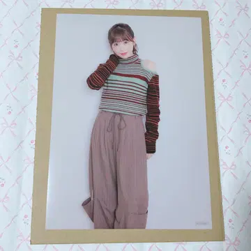 FRUITS ZIPPER 사쿠라이 유이 A4 클리어 포스터 라쿠텐 복권