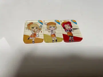 나침반 아크릴 키링 3종 세트