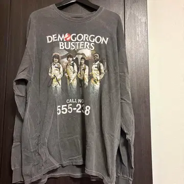 공식 기묘한 이야기 롱T 고스트버스터즈
