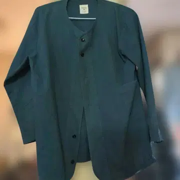 REMILLA 다크 블루 버튼 티셔츠 XL
