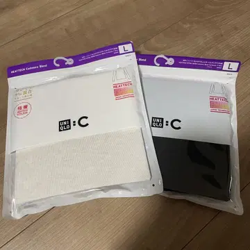 유니클로C 히트텍 캐시미어 블렌드 터틀넥 T