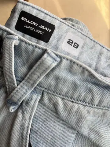 새상품급 볼컴 VOLCOM 빌로우 진 슈퍼 루즈 데님 29