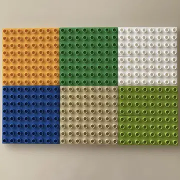 LEGO 듀플로 플레이트 기초판