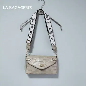 [ 새상품급 ] 라바가제리 LA BAGAGERIE 숄더백 엠보