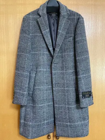 417 EDIFICE 에디피스 베이크루즈 글렌체크 패턴 코트