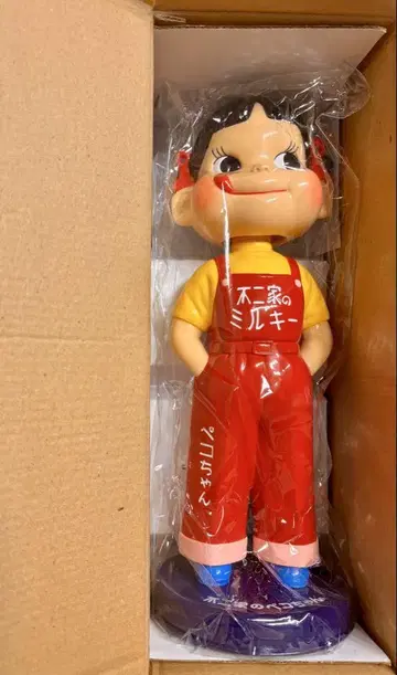 후지야 창업 100주년 기념 주주님 대상 복각판 페코짱 인형