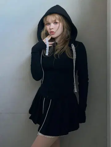 ANDMARY mimi lace hood set up