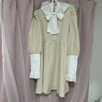 bubbles boutique 프릴 리본 원피스 BUBBLES