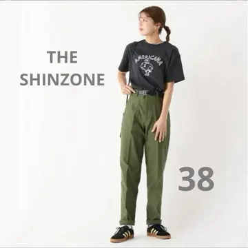 THE SHINZONE 신존 베이커 팬츠 카키 38
