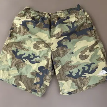 THE NORTH FACE 카모플라쥬 숏팬츠 L
