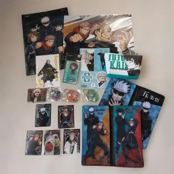 애니메이션 주술회전 캐릭터 굿즈 세트