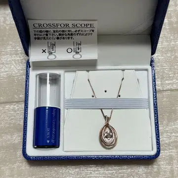 CROSSFOR 펜던트 목걸이 실버/로즈 골드 핑크 골드