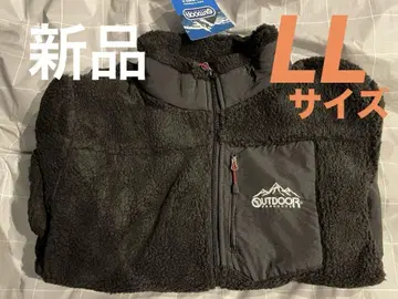 LL 새상품 아웃도어 플리스 보아 자켓 블랙 검정 아웃도어