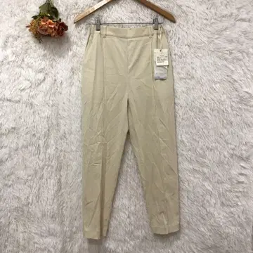 미사용 새상품 Hunch 테이퍼드 팬츠 [ F ] 밴딩 크림