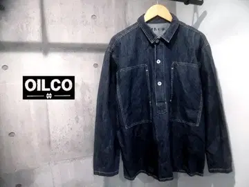 OILCO 데님 풀오버 오버 셔츠 XL