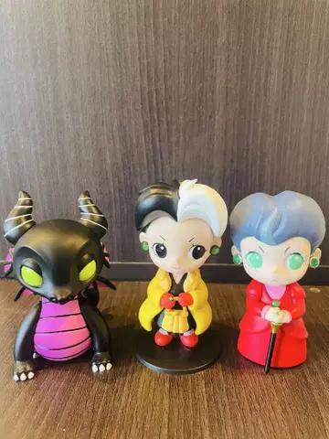 디즈니 홉마트 빌런즈 피규어 3개 세트