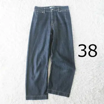 SLOBE IENA 슬로브 이에나 LE DENIM 데님 배기 팬츠 38