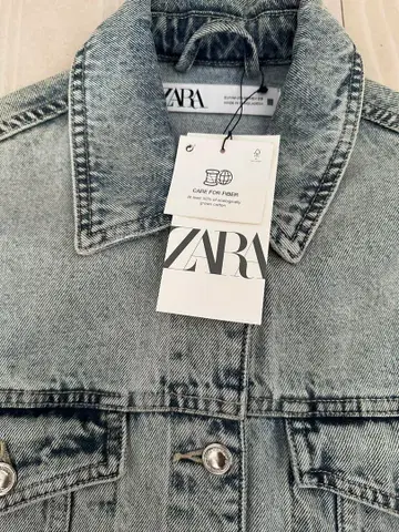 ZARA 데님 자켓 M 미사용