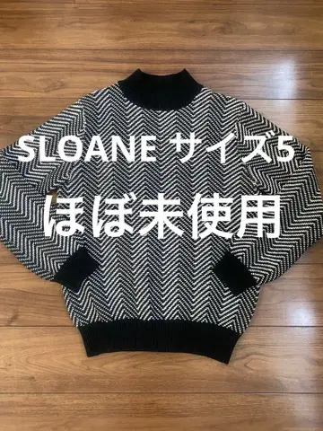 SLOANE 헤링본 터틀넥 니트 5
