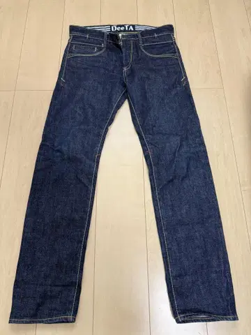 DeeTA 다크 블루 슬림핏 데님 27