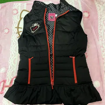 Viva Heart 블랙 베스트 도트 무늬 헬로키티