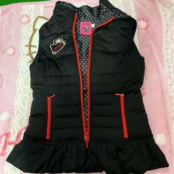 Viva Heart 블랙 베스트 도트 무늬 헬로키티