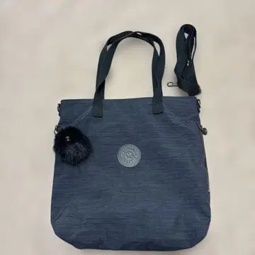 Kipling 네이비 토트백