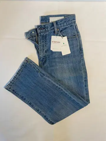 UNITED ARROWS 크롭 데님 슬릿 포함 미사용 새상품