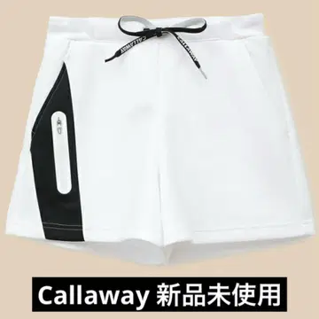 미사용 새상품 캘러웨이 Callaway 숏팬츠 골프 화이트 L